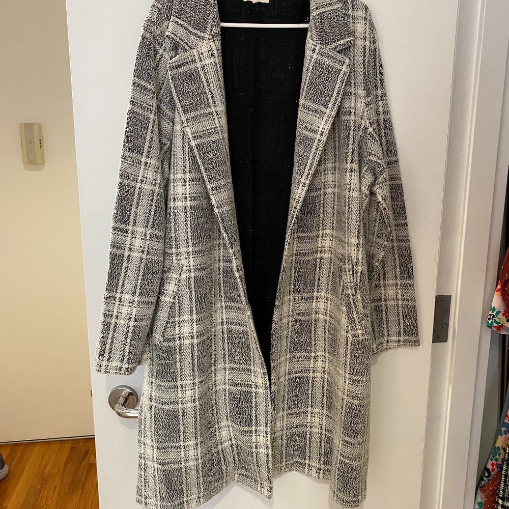Melloday Gray Sweater blazer